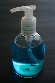 Picture of Botella trasparente 250 ml. con dispensador
