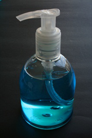 Picture of Transparent bottle with dispenser ml. 250