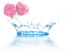 Immagine di Acqua distillata rosa